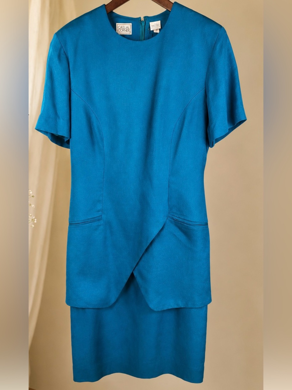100%  Silk Vintage Dress